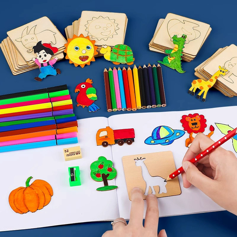 Montessori Toys Kids Drawing T - Kids Education Template ulasan dan harga