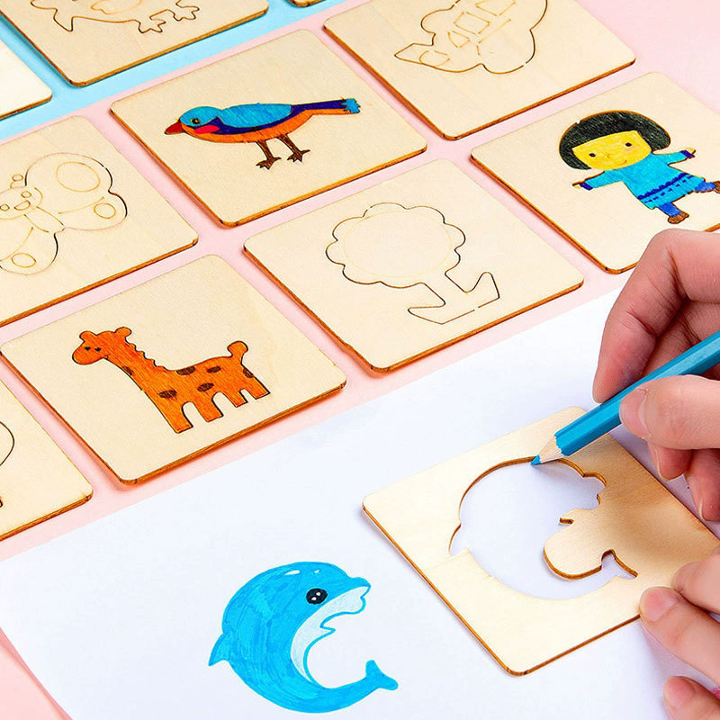 Montessori Toys Kids Drawing T - Kids Education Template ulasan dan harga