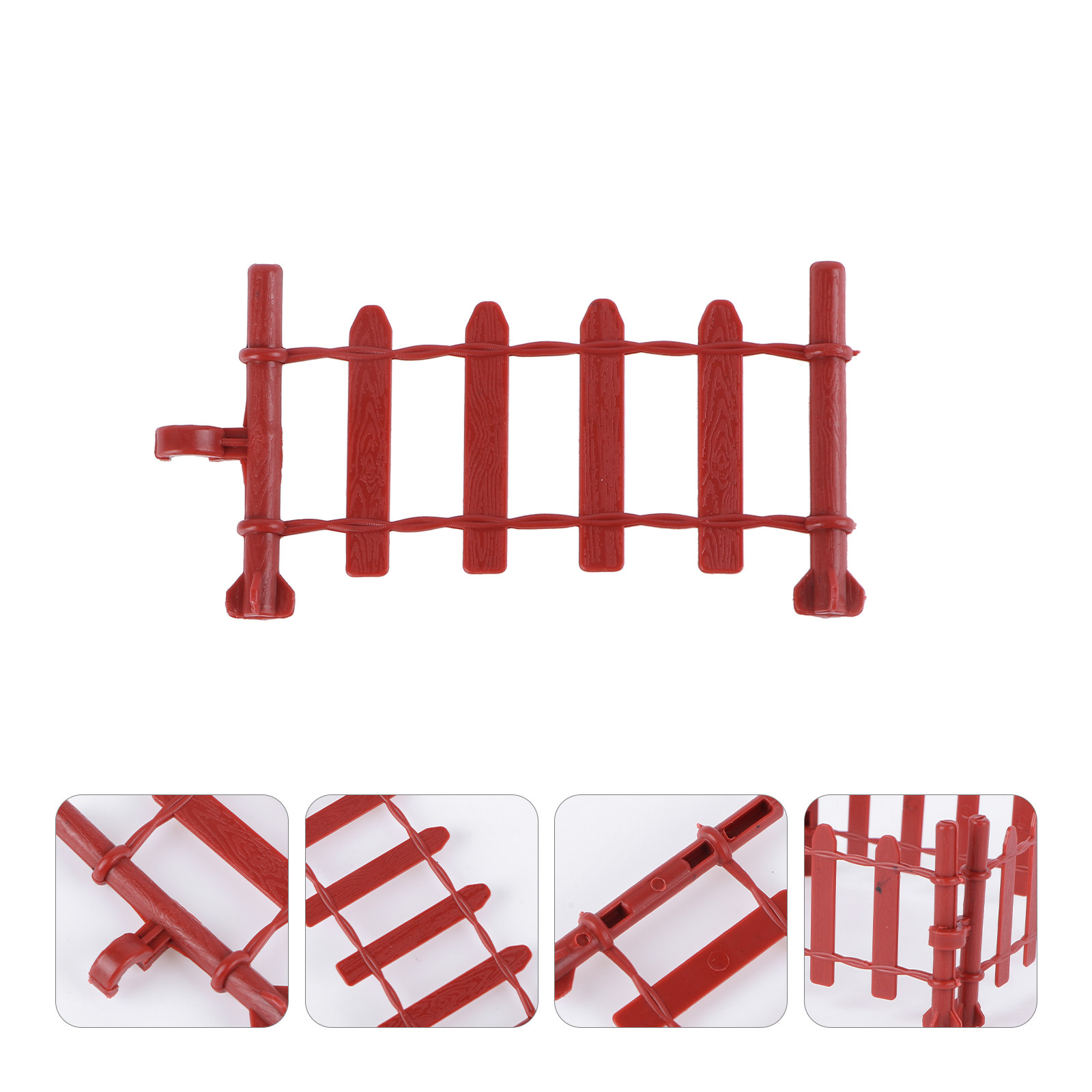 10Pcs 8Cm Plastic Fence Kit Ki - Kids Outdoor Education ulasan dan harga
