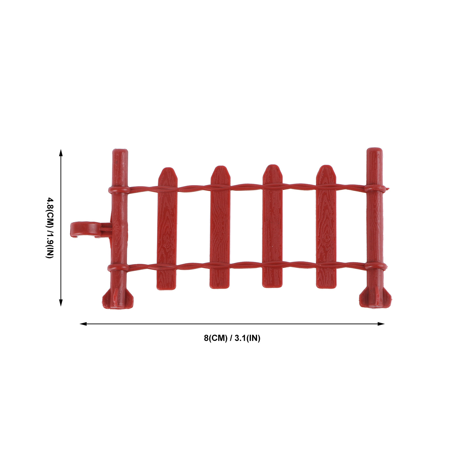 10Pcs 8Cm Plastic Fence Kit Ki - Kids Outdoor Education ulasan dan harga