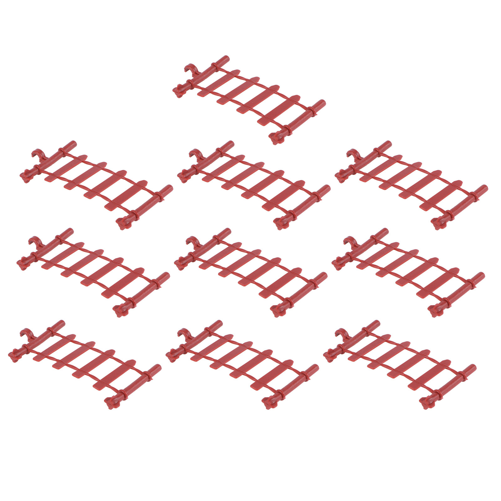 10Pcs 8Cm Plastic Fence Kit Ki - Kids Outdoor Education ulasan dan harga