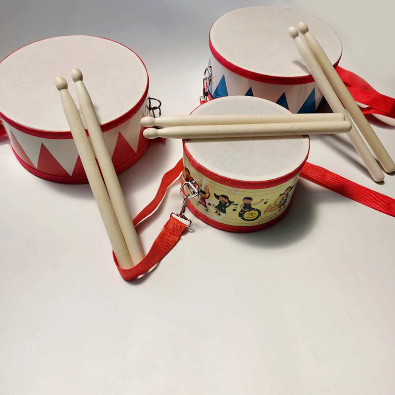 Wooden Drum Toy Kids Musical I - Kids Early Education ulasan dan harga