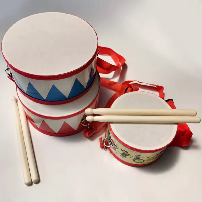 Wooden Drum Toy Kids Musical I - Kids Early Education ulasan dan harga