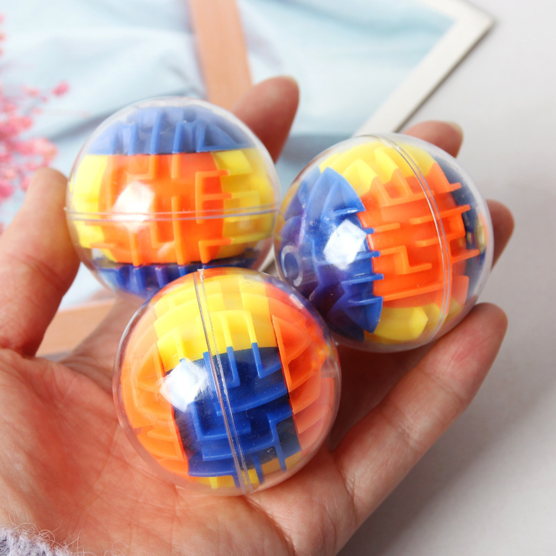 Mini 3D Magic Maze Puzzle Ball - Educational Globe For Kids ulasan dan harga