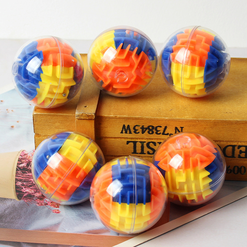 Mini 3D Magic Maze Puzzle Ball - Educational Globe For Kids ulasan dan harga