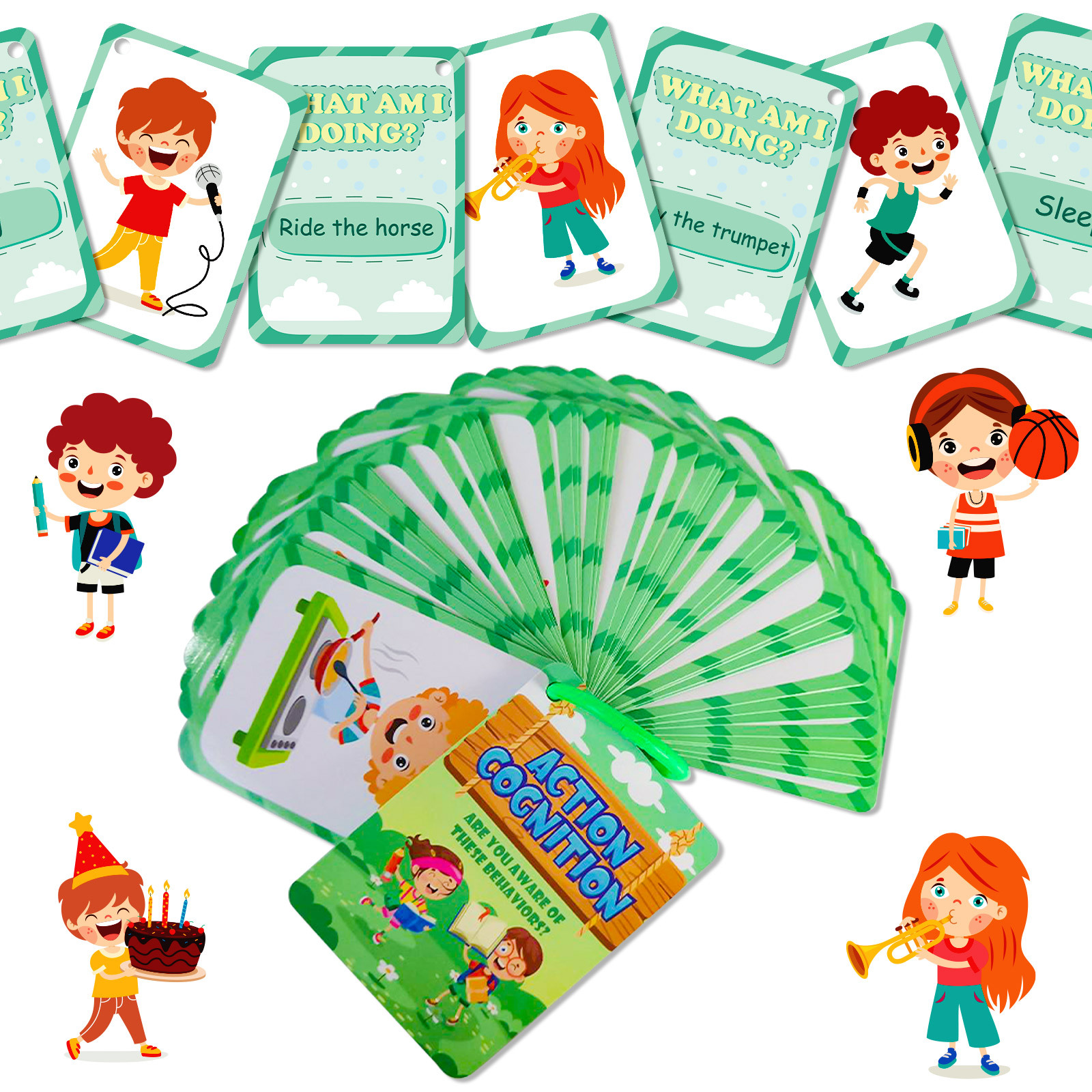50Pcs/Set Cognition Learning C - Kids Education Card ulasan dan harga