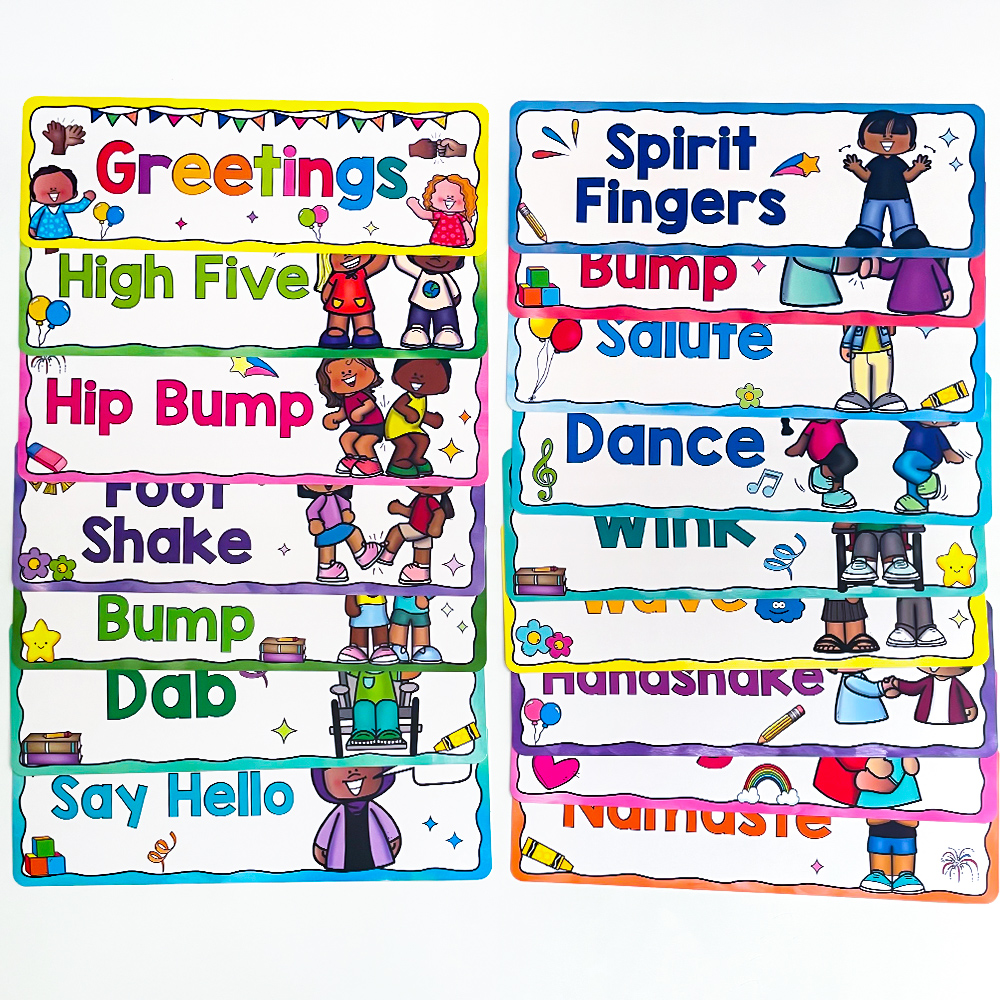 Common Greetings Educational C - Kids Education Card ulasan dan harga