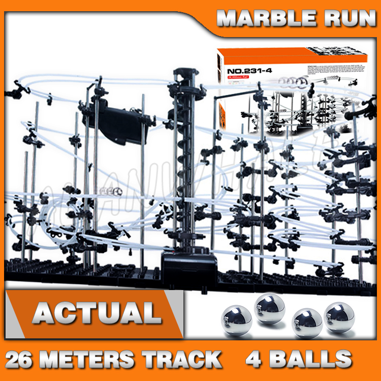 2600cm Rail Level 4 Marble Run - Kinetic Kids Education ulasan dan harga
